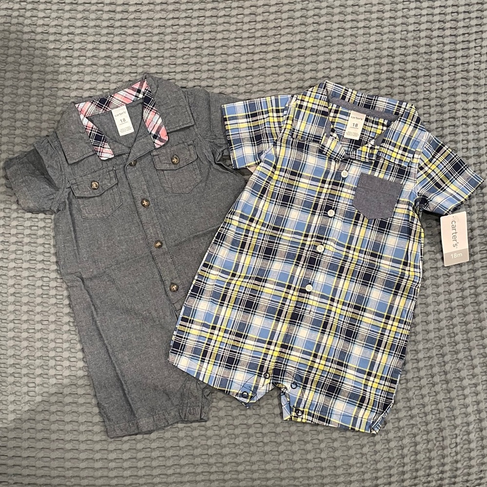 NWT Carter’s romper bundle